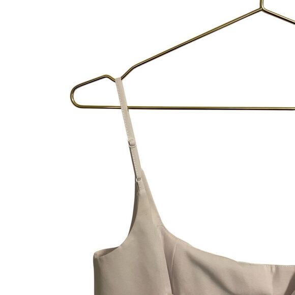 STAUD Mini Joli Dress White Mini Size 12 NWT - Picture 7 of 9